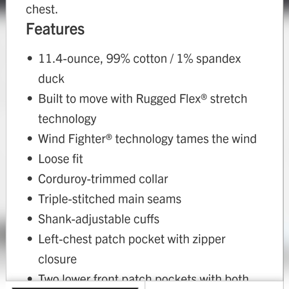 Carhartt Men's Duck Chore Goat - Picture 5 of 5